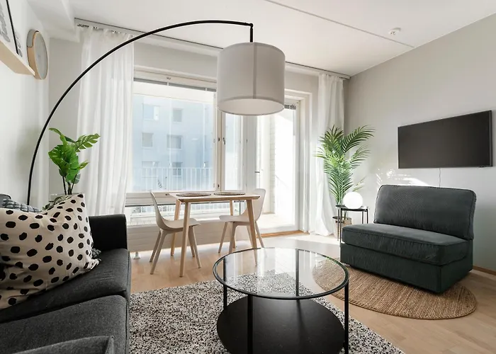 Апартаменты Stylish, 450 M Walk To The Estonian Ferry, Free Parking And Balcony Хельсинки