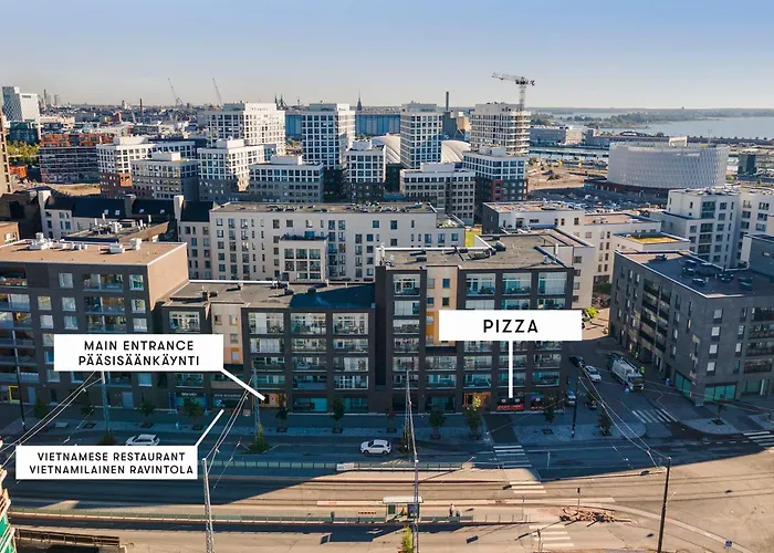 Stylish, 450 M Walk To The Estonian Ferry, Free Parking And Balcony